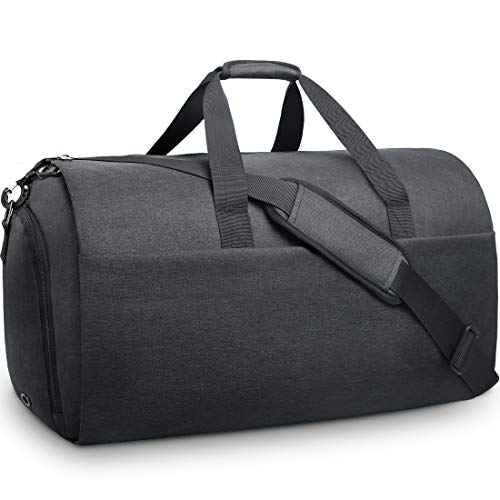 Bolsa Portatrajes de Viaje para Traje Carry-On Garment Bag con Compartimentos para Zapatos y Correa Ajustable para Hombro Mujer