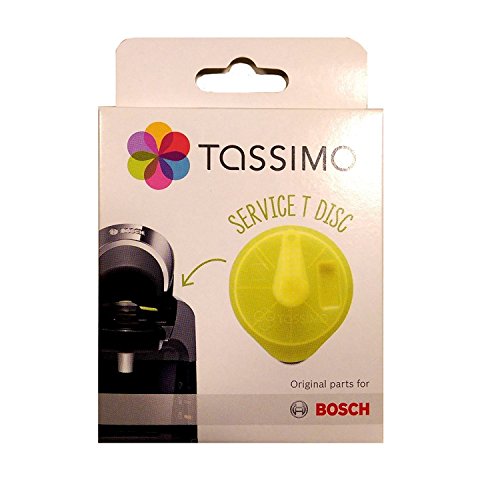 Bosch T-Disc - Pieza de repuesto para Tassimo T20, color amarillo
