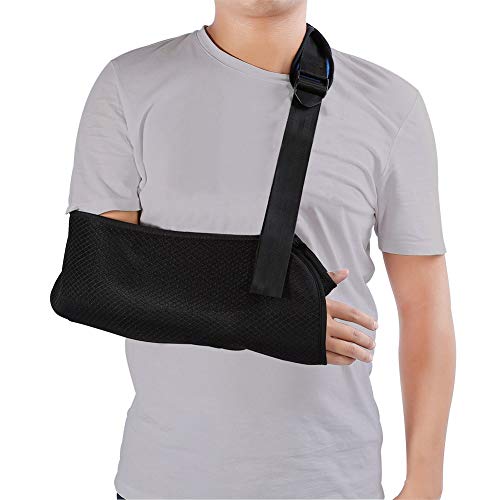 Brazo Sling Brazo respirable Inmovilizador de hombro Hombro Manguito rotador Protector de brazo roto para adultos