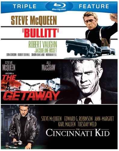 Bullitt / Cincinnati Kid / Getaway (3 Blu-Ray) [Edizione: Stati Uniti] [USA] [Blu-ray]