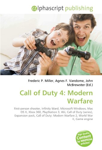 Call of Duty 4: Modern Warfare: First-person shooter, Infinity Ward, Microsoft Windows, Mac OS X, Xbox 360, PlayStation 3, Wii, Call of Duty (series), ... Modern Warfare 2, World War II, Game engine