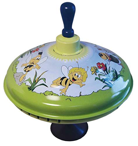 CAPRILO Juguete Infantil Decorativo de Hojalata PEONZA Abeja Maya Grande. Juegos y Juguetes de Colección. Regalos Originales para Reyes, Navidad y Cumpleaños. CAPRILO Juguete Infantil Decorativo de Hojalata PEONZA Abeja Maya Grande. Juegos y Juguetes de Colección. Regalos Originales para Reyes, Navidad y Cumpleaños.