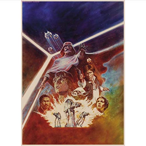 Carteles De La Guerra De Las Galaxias El Imperio Contraataca Carteles De Películas Etiqueta De La Pared Decoración para El Hogar Pintura De Lienzo Retro Vintage 50 × 70 Cm Sin Marco Carteles De La Guerra De Las Galaxias El Imperio Contraataca Carteles De Películas Etiqueta De La Pared Decoración para El Hogar Pintura De Lienzo Retro Vintage 50 × 70 Cm Sin Marco