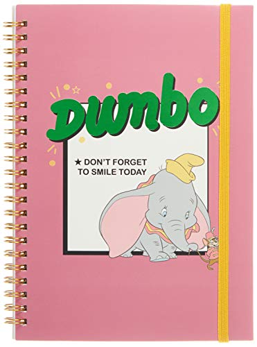CERDÁ LIFE'S LITTLE MOMENTS Libretas Escolares de Dumbo Color Rosa-Licencia Oficial Disney Studios Unisex niños, Pink, Infantil