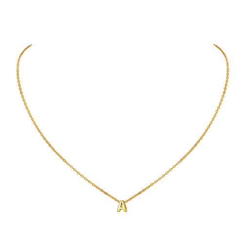 ChicSilver Cadena Oro Inicial A Plata de Ley 925 Colgante Veintiseis Alfabeto Cadena Elegante Fina Regalo Hombres Mujeres Joyería Minimalista ChicSilver Cadena Oro Inicial A Plata de Ley 925 Colgante Veintiseis Alfabeto Cadena Elegante Fina Regalo Hombres Mujeres Joyería Minimalista