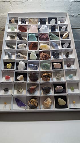 Coleccion de Minerales del Mundo, 54 unidades