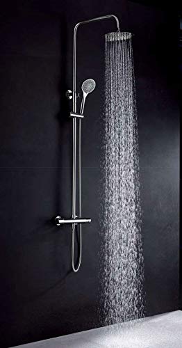 Conjunto de ducha termostatica Imex Kent BTK017
