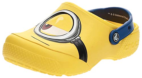 Crocs Fun Lab Minions Clog, Unisex Niños Zueco, Amarillo (Yellow), 28-29 EU