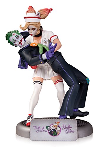 DC Comics Bombshells Estatua The Joker & Harley Quinn 25 cm