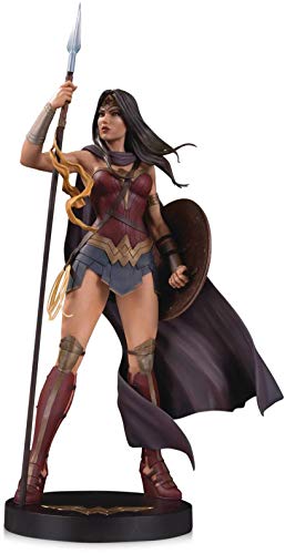 DC Comics Wonder Woman By Jenny Frison Statue (40cm), multicolor (Diamond Comic Distributors DEC180680) , color/modelo surtido