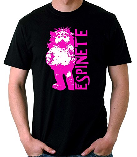Desconocido 35mm - Camiseta Niño Espinete TV Retro 80 - Funny - Negro - 5-6 años Desconocido 35mm - Camiseta Niño Espinete TV Retro 80 - Funny - Negro - 5-6 años
