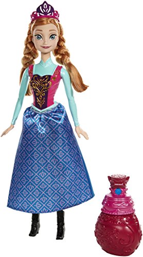 Disney Frozen - Muñeca, Anna Color mágico (Mattel BDK32)
