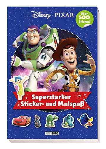 Disney PIXAR: Superstarker Sticker- und Malspaß: Mit über 500 Stickern