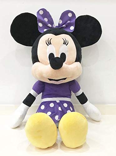 Disney - PTS - Minnie con Vestido de Peluche, Color Morado, 1