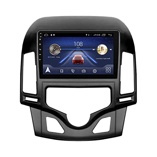 DMMASH Andriod Estéreo para automóvil Navegación por GPS para Hyundai I30 Auto 2006-2011 9 Pulgadas Coche Reproductor,Bluetooth,Radio FM,Enlace Espejo,WiFi,4 Cores 4g+WiFi:2 +32g