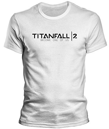 DragonHive Camiseta para hombre – Titanfall 2 Merchandise – divertido diseño para hombres Blanco XXXL