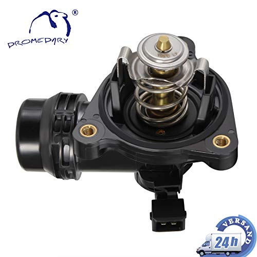 Dromedary 11537510959 - Carcasa de termostato con termostato para refrigerante 1 E81 E87 Serie 3 E46 E90 E91 E92 X1 E84 X3 E83 Z4 Roadster E85 Dromedary 11537510959 - Carcasa de termostato con termostato para refrigerante 1 E81 E87 Serie 3 E46 E90 E91 E92 X1 E84 X3 E83 Z4 Roadster E85
