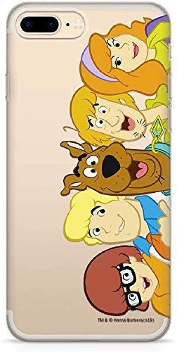 Ert Group WPCSCOOBY455 - Cubierta del Teléfono Móvil, Scooby Doo, 001 Iphone 7 Plus/ 8 Plus
