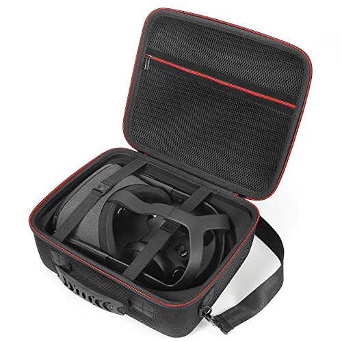Estuche rígido para Oculus Quest All-in-One VR Gaming Headset y Sus Accesorios, Bolsa de Viaje de Almacenamiento de protección.