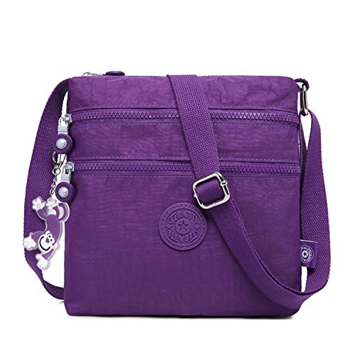 Foino Bolso de Moda Bolso Bandolera Mujer Bolsas de Viaje Bolsos Escolares Bolsa de Deporte Ligero Vintage Colegio Libro Travel Bag para Tablet Bolsa Diseño