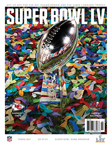 Football Programa oficial de Super Bowl 55 LIV 2021 Superbowl - Edición nacional