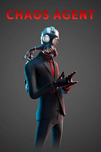 Fortnite: Chaos Agent Skin Liend Notebook: 6*9 inches Notebook