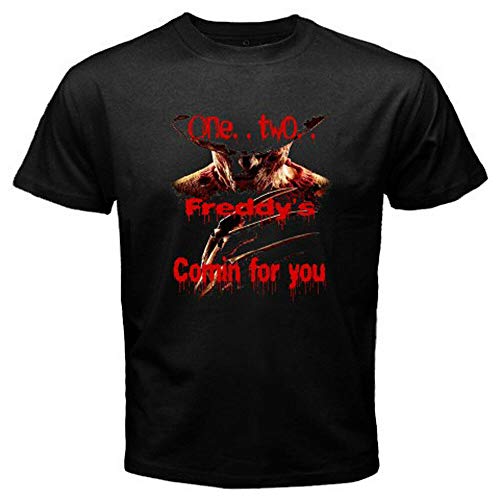Freddy Krueger A Nightmare On ELM Street Horror Mens T-Shirt Black L