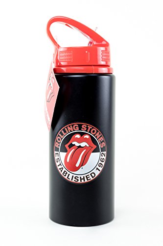 GB eye The Rolling Stones-Botella con Logotipo, Aluminio, Multicolor, 7.2 x 7.2 x 21.7 cm