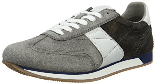 Geox U VINTO A, Zapatillas Hombre, Gris (Anthracite/Dk Greyc0268), 40 EU