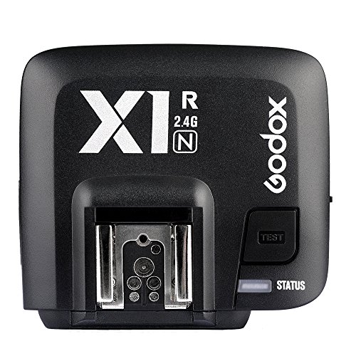 Godox x1r de N TTL 2,4 g Wireless Flash Trigger Receptor para Nikon DSLR Cámara para x1 N Trigger