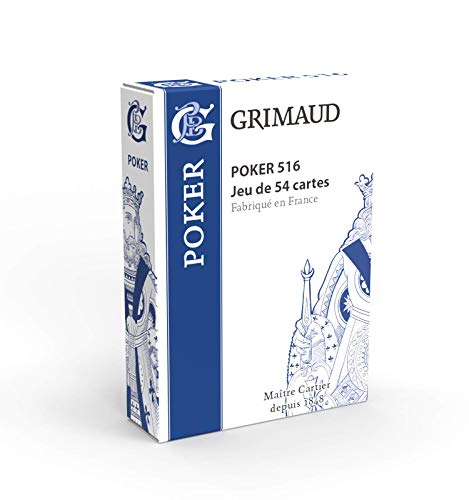 Grimaud – Poker Juego de tarjetas, 184823 , color/modelo surtido