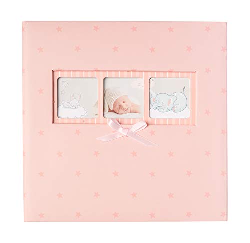 Grupo Erik AF200101507 Álbum de Fotos Memo Baby Rosas, Rosa Estrellas, 22,7 x 22,2 x 5 cm Grupo Erik AF200101507 Álbum de Fotos Memo Baby Rosas, Rosa Estrellas, 22,7 x 22,2 x 5 cm