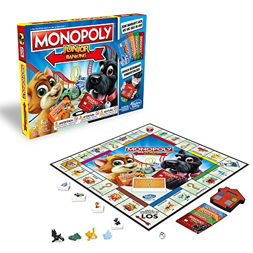 Hasbro Gaming Monopoly Junior Electronic Banking Juego Infantil versión Alemana (Hasbro E1842100)