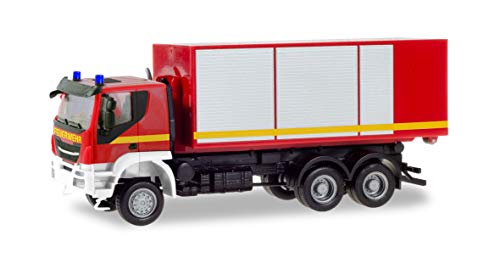 Herpa 094610 Iveco Trakker - Camión de bomberos, varios colores , color/modelo surtido