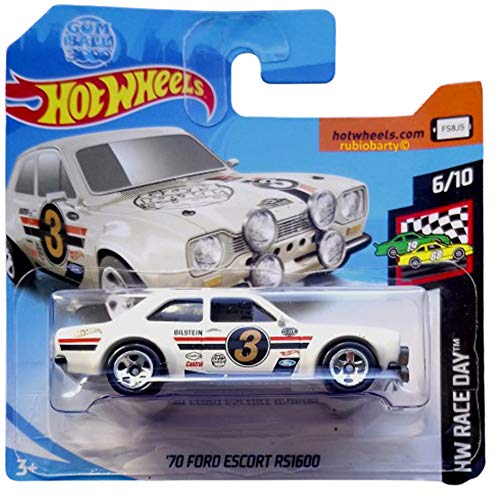 Hot Wheels '70 Ford Escort RS1600 HW Race Day 6/10 2019 (102/250) Short Card