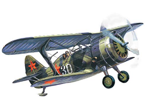 ICM 72012 - I-15 bis, la Segunda Guerra Mundial biplano de Combate soviéticos