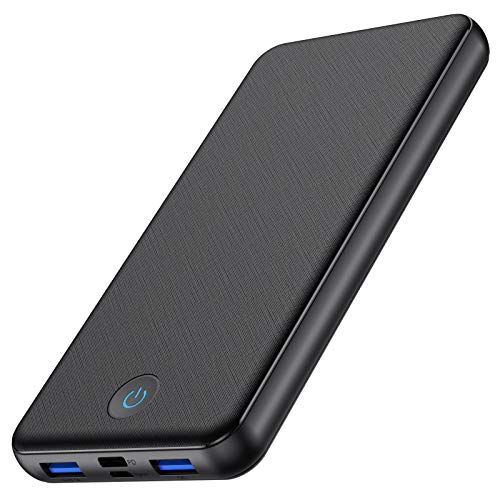 iPosible Batería Externa Carga Rápida 26800mAh Power Bank 18W PD QC 3.0 Cargador Movil Portátil con 3 Salidas y 2 Entradas Type-C Batería Externa para Android Smartphones Tabletas etc