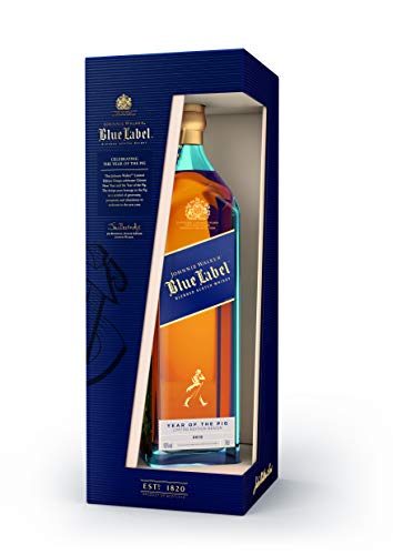 Johnnie Walker Blue Label Whisky Escocés, Edición Limitada Año Nuevo Chino 2019 - 700 ml