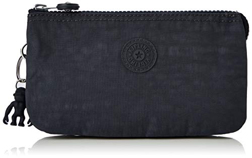 Kipling - Creativity L, Monederos Mujer, Gris (Night Grey), 18.5x11x1.5 cm (B x H T) Kipling - Creativity L, Monederos Mujer, Gris (Night Grey), 18.5x11x1.5 cm (B x H T)