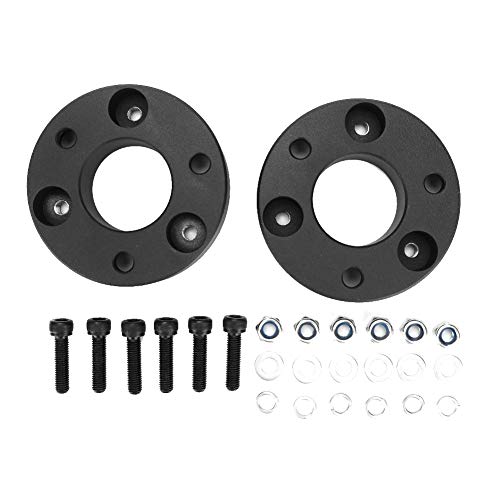 Kit de elevación de nivelación frontal, 2 piezas de 2 pulgadas, kit de elevación de nivelación frontal de coche compatible con Dodge RAM 1500 2006-2019 4WD Kit de elevación de nivelación frontal, 2 piezas de 2 pulgadas, kit de elevación de nivelación frontal de coche compatible con Dodge RAM 1500 2006-2019 4WD