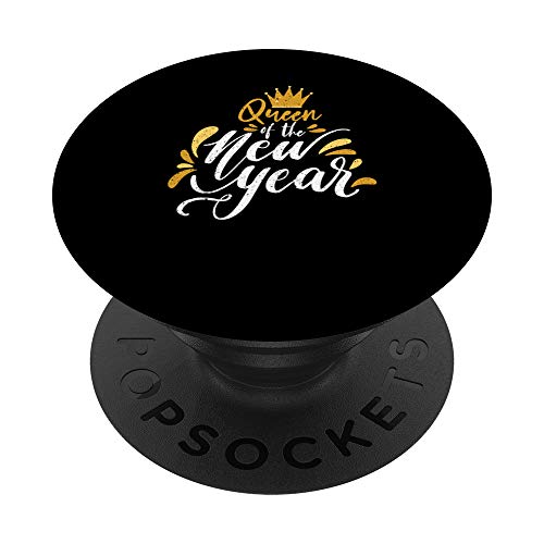 La reina de la celebración de las fiestas de fin de año de l PopSockets PopGrip: Agarre intercambiable para Teléfonos y Tabletas