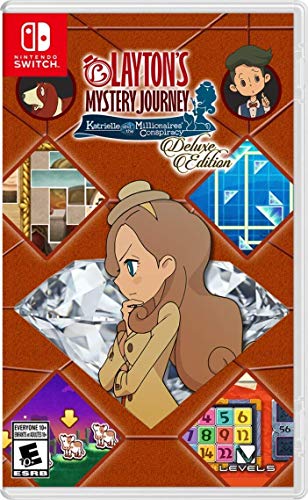 LAYTON'S MYSTERY JOURNEY: Katrielle and the Millionaires' Conspiracy -Deluxe Edition for Nintendo Switch [USA]