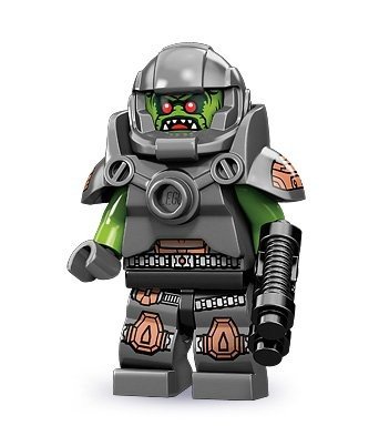 Lego 71000 – Figura de guerrero Alien – Figuras Coleccionables Serie de 9