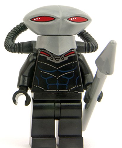 LEGO DC Comics Super Heroes Minifigure - Black Manta with Pike Spear (76027) by LEGO