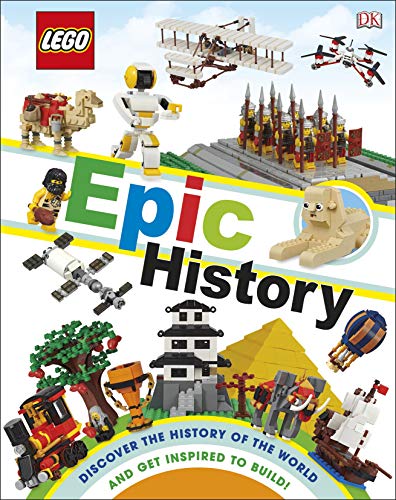 LEGO Epic History: Includes Four Exclusive LEGO Mini Models (Lego Book & Toy) (English Edition)