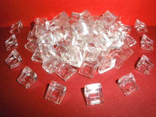 LEGO®City – 60 techo piedras con 1 x 1 Botones en transparente transparente