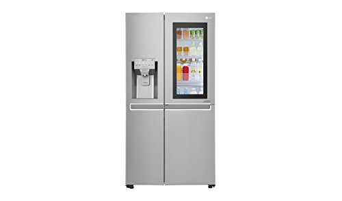 LG GSX961NEAZ nevera puerta lado a lado Independiente Acero inoxidable 601 L A++ - Frigorífico side-by-side (Independiente, Acero inoxidable, Puerta americana, LED, Puerta a puerta, Vidrio)