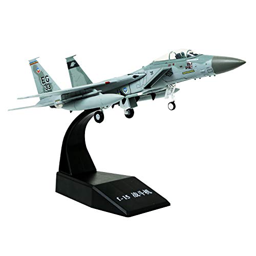 Lose Fun Park 1: 100 Modelo de avión Militar America F-15 Eagle Aleación Fundida a Presión Modelo de avión de Combate