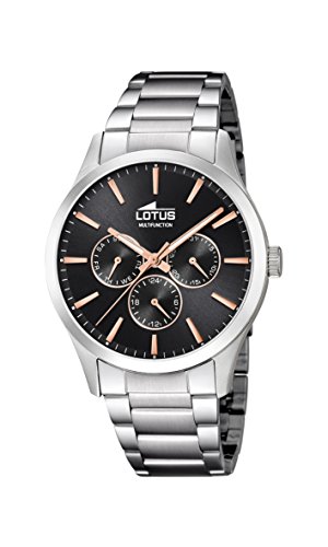 Lotus Watches Reloj Multiesfera para Hombre de Cuarzo con Correa en Acero Inoxidable 18575/7 Lotus Watches Reloj Multiesfera para Hombre de Cuarzo con Correa en Acero Inoxidable 18575/7