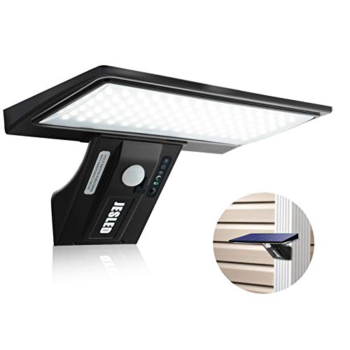 Luz Solar Exterior, JESLED 90 LED Carga solar y USB, Foco Solar Potente con Sensor de Movimiento,Impermeable con 4 Modos Inteligentes para Jardín, Patio, Camino, Escalera. Luz Solar Exterior, JESLED 90 LED Carga solar y USB, Foco Solar Potente con Sensor de Movimiento,Impermeable con 4 Modos Inteligentes para Jardín, Patio, Camino, Escalera.
